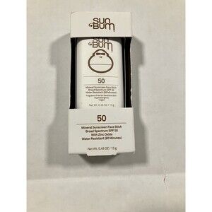 New Sun Bum Mineral Sunscreen SPF 50 Face Stick exp 03/2026
